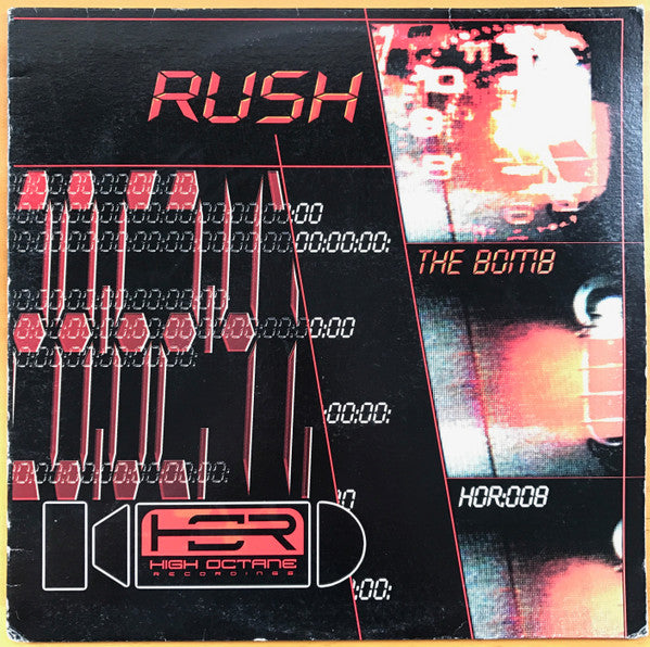 DJ Rush : The Bomb (12", Bla)