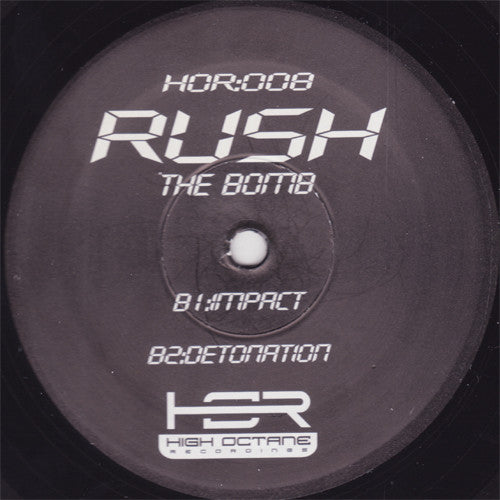 DJ Rush : The Bomb (12", Bla)