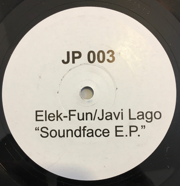 Elek-Fun & Javi Lago : Soundface E.P. (12", Promo, Inf)