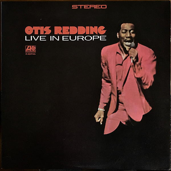 Otis Redding : Otis Redding Live In Europe (LP, Album, RE)