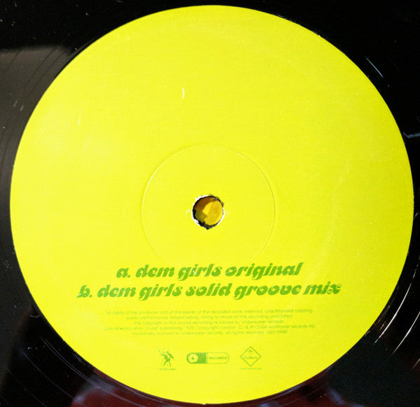 Mutiny Ft Sweetie Irie : Dem Girls (12")