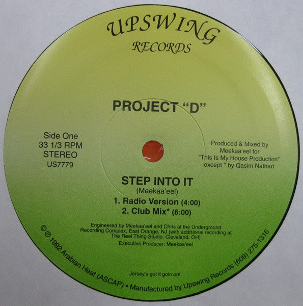 Project D : Step Into It (12")