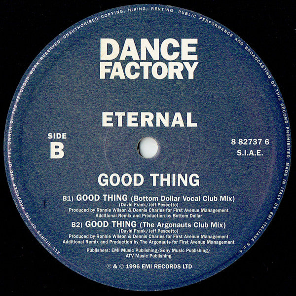 Eternal (2) : Good Thing (12")