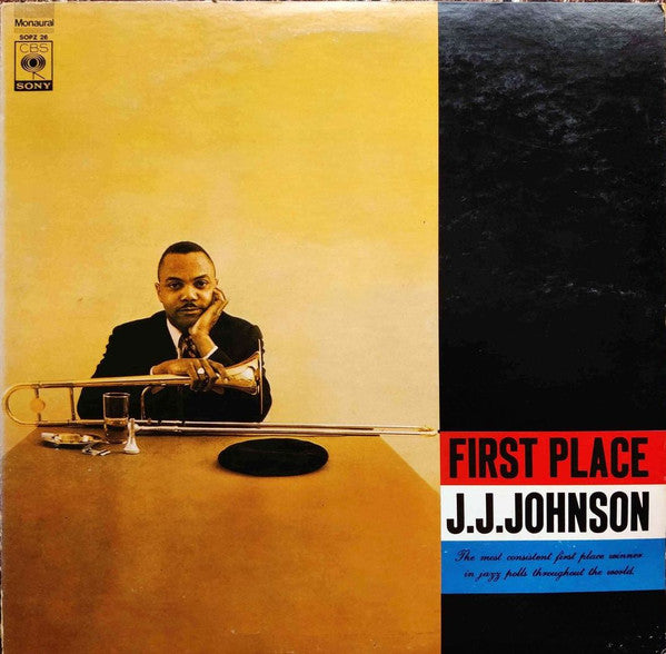 J.J. Johnson : First Place (LP, Album, Mono, RE)