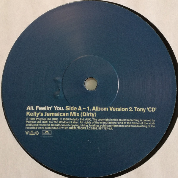 Alistair Tennant : Feelin' You (12")