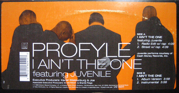 Profyle : I Ain't The One (12")