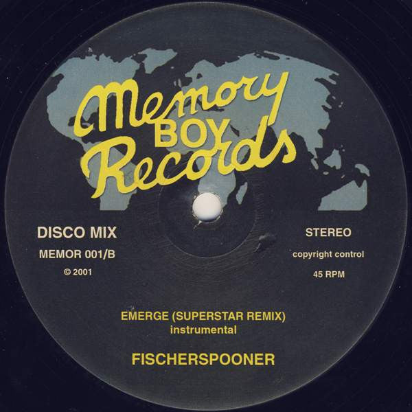 Fischerspooner : Emerge (Superstar Remix) (12")