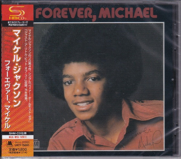 Michael Jackson : Forever, Michael (CD, Album, Ltd, RE, RM, SHM)