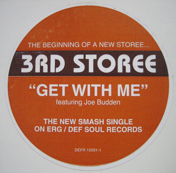 3rd Storee : Get With Me (12", Promo)