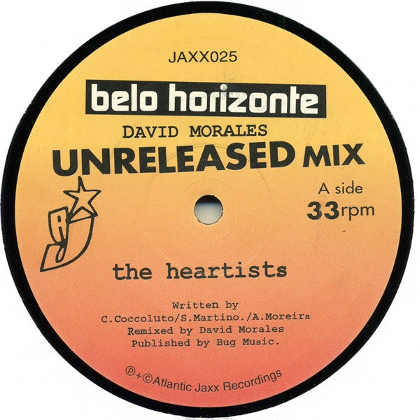 Braziu X Plozian / The Heartists : Berimbau / Belo Horizonte (12")