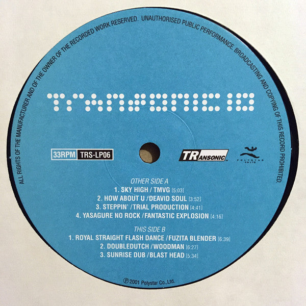 Various : Transonic 10 (LP, Comp)