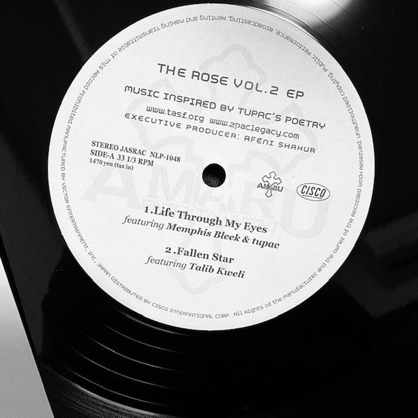 2Pac : The Rose Vol. 2 EP (12", EP, Ltd)