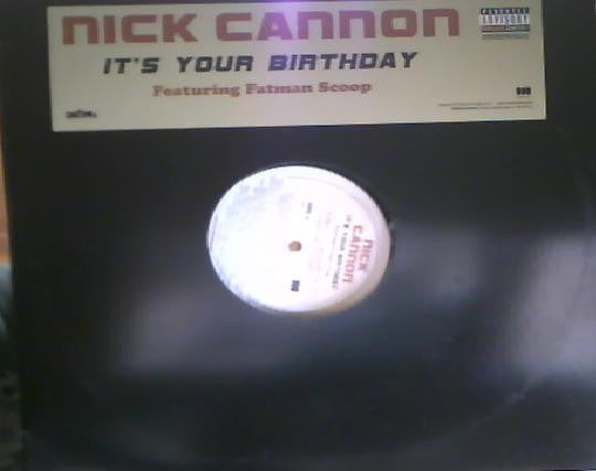 Nick Cannon : It's Your Birthday (12", Single, Promo)