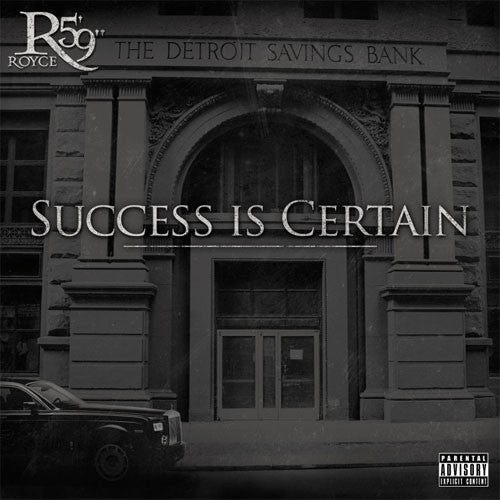 Royce Da 5'9" : Success Is Certain (CD, Album, Dig)