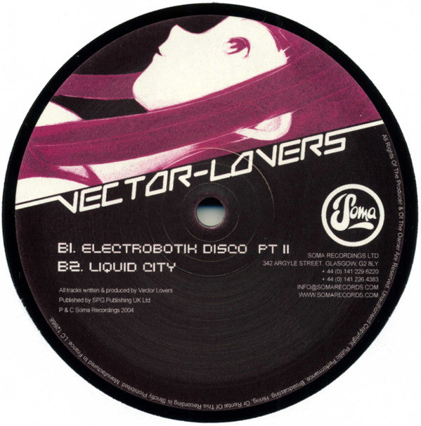 Vector Lovers : Electrobotik Disco (12")