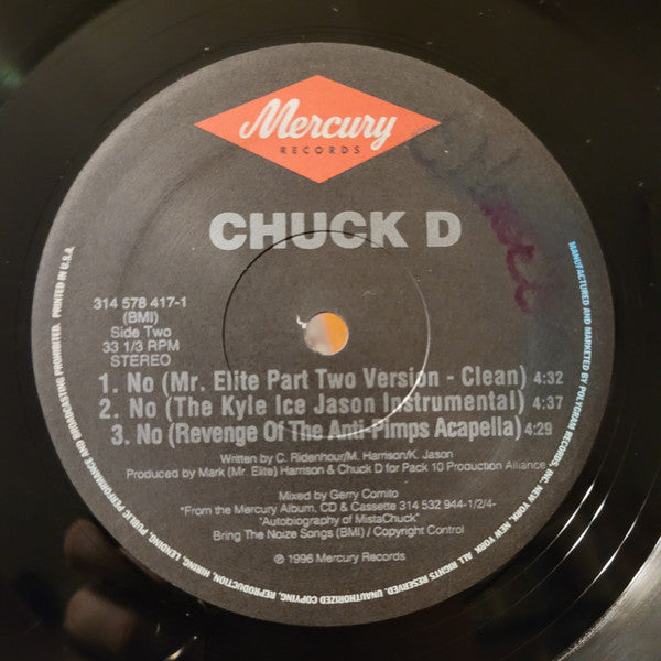 Chuck D : No (12")