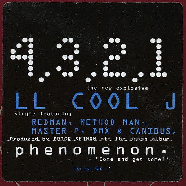 LL Cool J : 4, 3, 2, 1 (12", Single)