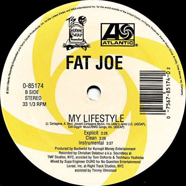 Fat Joe : We Thuggin' (12")