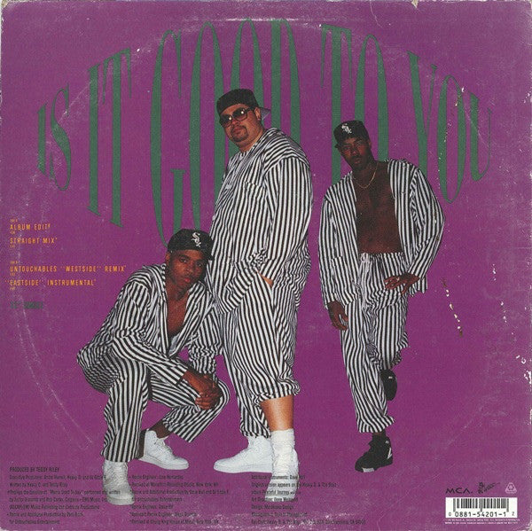 Heavy D. & The Boyz : Is It Good To You (12", Single)