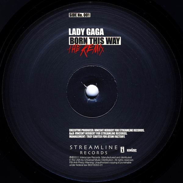 Lady Gaga : Born This Way (The Remix) (2xLP, Comp)