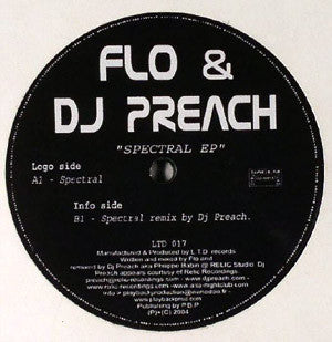 FLO (2) & DJ Preach : Spectral EP (12")