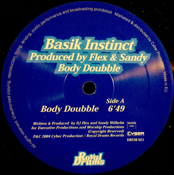 Basik Instinct : Body Doubble (12")