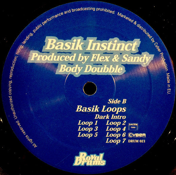 Basik Instinct : Body Doubble (12")