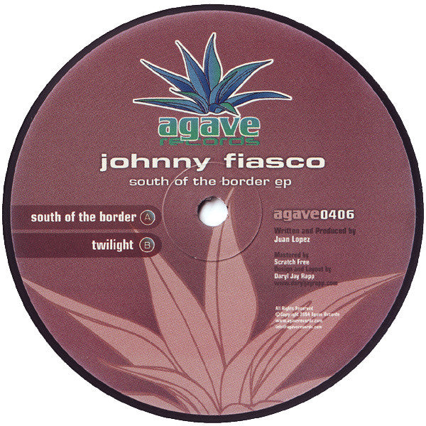 Johnny Fiasco : South Of The Border EP (12", EP)