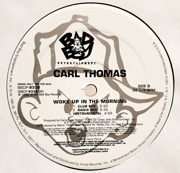 Carl Thomas : I Wish (Remix) (12", Promo)