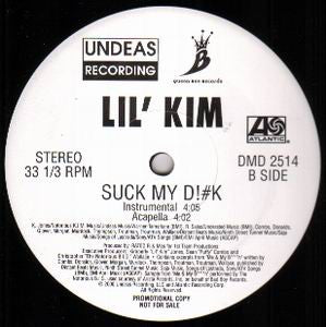 Lil' Kim : Suck My D!#K (12", Promo)