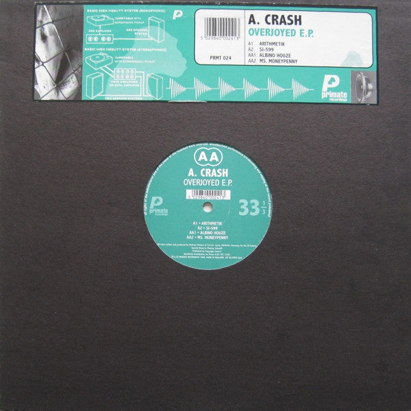 A. Crash : Overjoyed E.P. (12", EP)