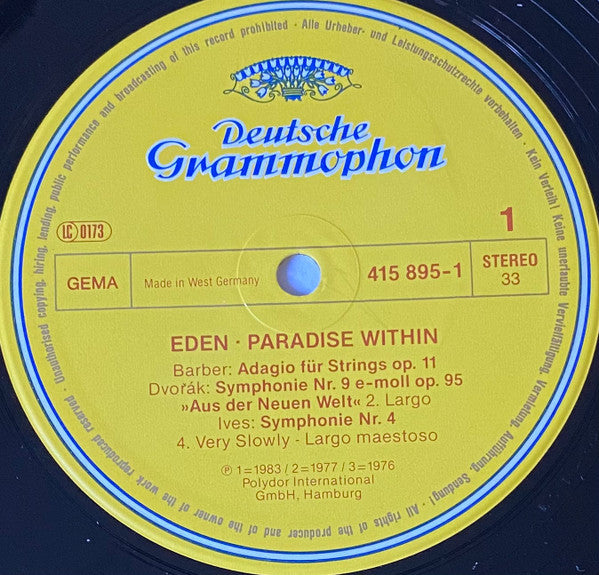 Various : Eden - Paradise Within (LP, Comp)