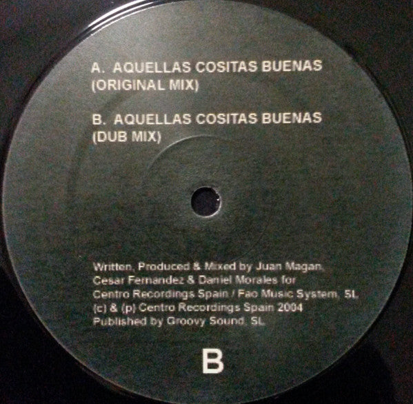 Juan Magan Meets César Del Rio & Danny Morales : Aquellas Cositas Buenas (12")