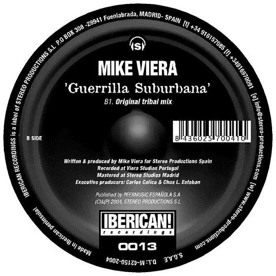 Mike Viera : Guerrilla Suburbana (12")