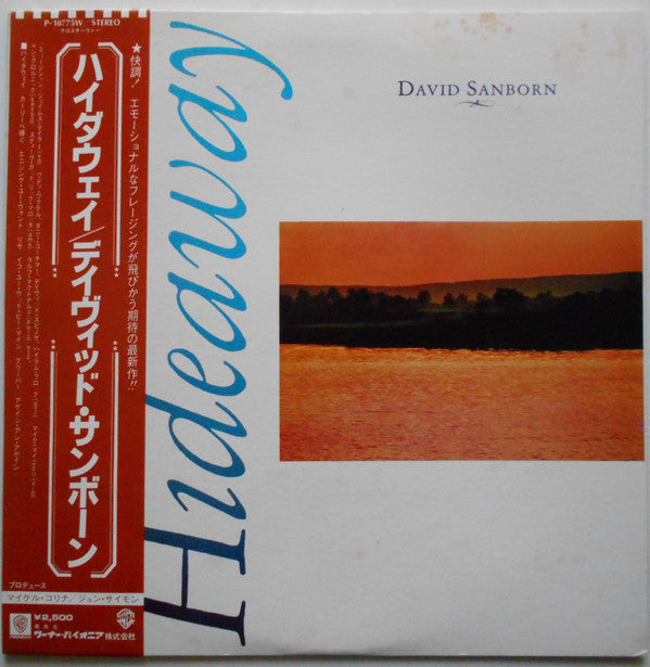 David Sanborn : Hideaway (LP, Album)