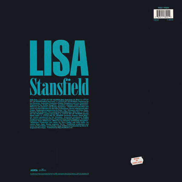 Lisa Stansfield : Little Bit Of Heaven (12", Single)