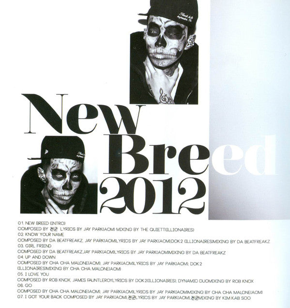 Jay Park : New Breed (CD, Album)