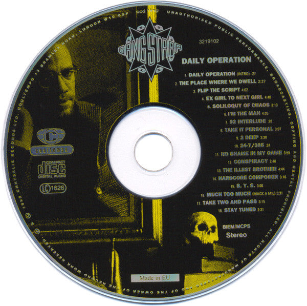 Gang Starr : Daily Operation (CD, Album)