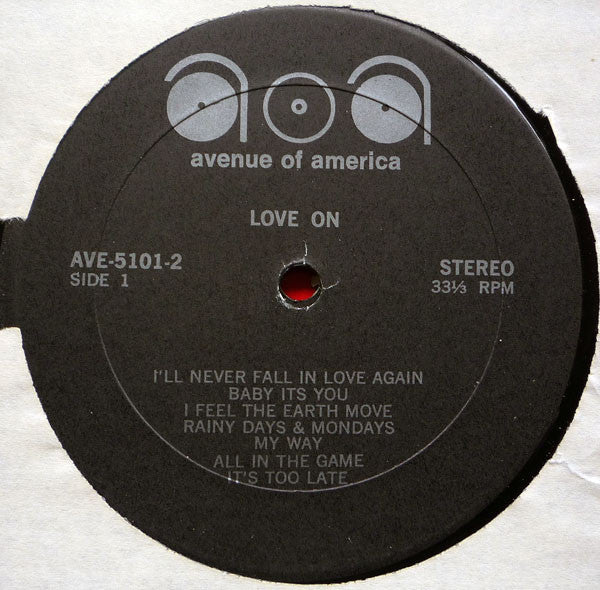 Alan Caddy Orchestra & Singers : Love On (3xVinyl, Box)