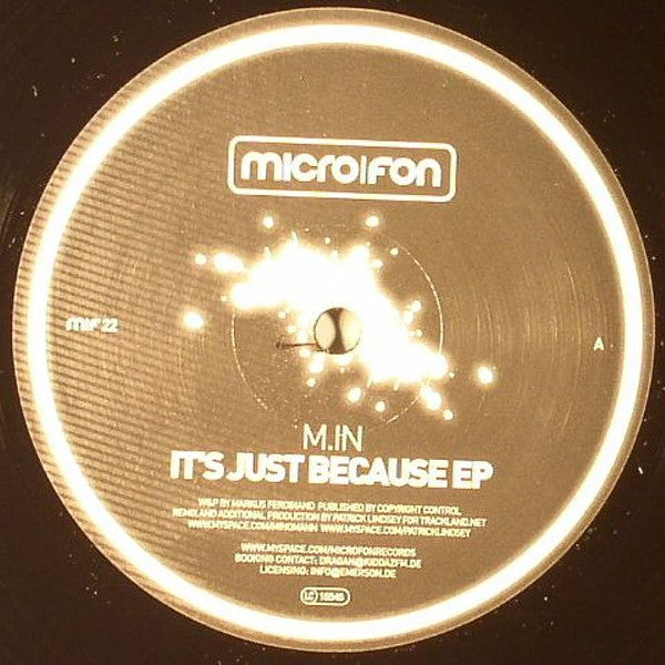 M.in : It's Just Because EP (12", EP)