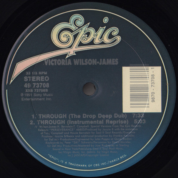 Victoria Wilson-James : Through (12")