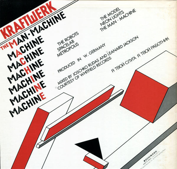 Kraftwerk : The Man·Machine (LP, Album)