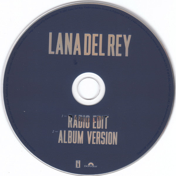 Lana Del Rey : Blue Jeans (CD, Single, Promo)