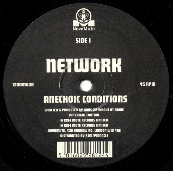 Network (3) : Anechoic Conditions / I Think I Love You (12")