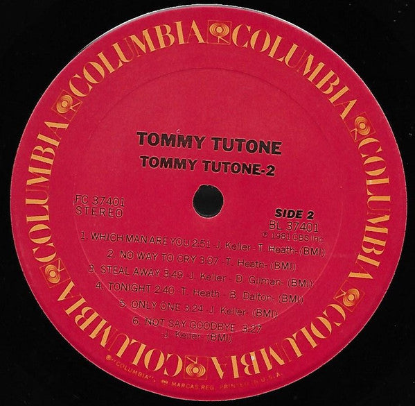 Tommy Tutone : Tommy Tutone-2 (LP, Album)