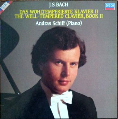 Johann Sebastian Bach, András Schiff : Das Wohltemperierte Klavier II  = The Well-Tempered Clavier, Book II (2xLP + Box)