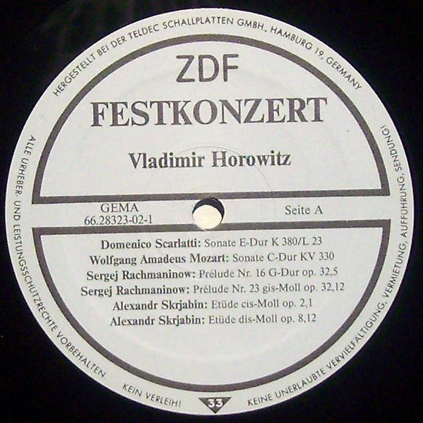 Luciano Pavarotti, Vladimir Horowitz, Eugen Jochum : Festkonzert (2xLP, Comp)