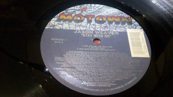 Jason Weaver : Stay With Me (12", EP)