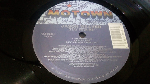 Jason Weaver : Stay With Me (12", EP)