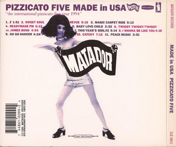 Pizzicato Five : Made In USA (CD, Comp, Dig)